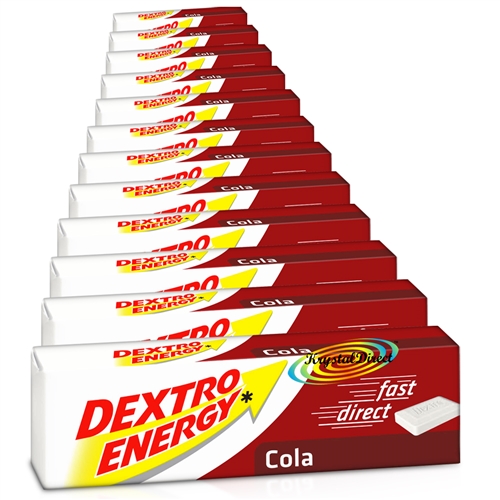 12x Dextro Energy Glucose Cola Flavour Tablets